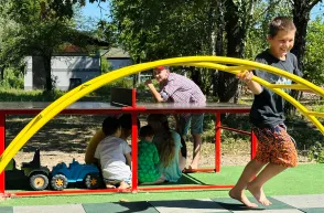 Петро Добромільський відвідав центр для тимчасового проживання ВПО на Закарпатті Петро Добромільський відвідав центр для тимчасового проживання ВПО на Закарпатті